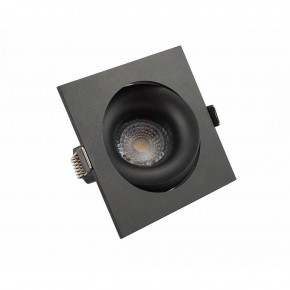 DK2121-BK Встраиваемый светильник, IP 20, 50 Вт, GU10, черный, алюминий в Режи - rezh.ok-mebel.com | фото 4