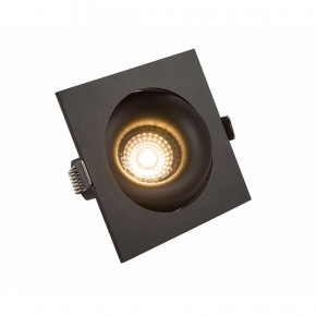 DK2121-BK Встраиваемый светильник, IP 20, 50 Вт, GU10, черный, алюминий в Режи - rezh.ok-mebel.com | фото 5