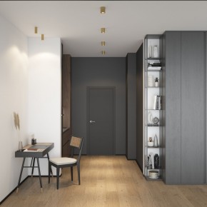 DK2615-SB Накладной светильник SHINE TUBE со светодиодом, D45*H115, IP20, 3000К, 7W, RA?90, сатинированная латунь, алюминий в Режи - rezh.ok-mebel.com | фото 4