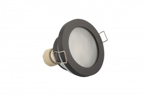 DK3012-BK Встраиваемый светильник влагозащ., IP 44, 50 Вт, GU10, черный, алюминий в Режи - rezh.ok-mebel.com | фото 4