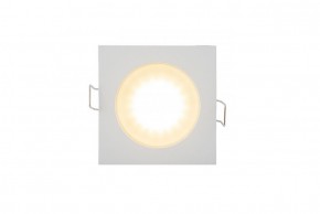 DK3014-WH Встраиваемый светильник влагозащ., IP 44, 50 Вт, GU10, белый, алюминий в Режи - rezh.ok-mebel.com | фото
