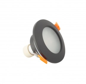 DK3016-BK Встраиваемый светильник влагозащ., IP 65, 50 Вт, GU10, черный, алюминий в Режи - rezh.ok-mebel.com | фото 4