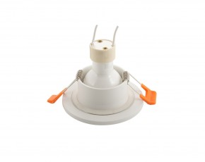 DK3016-WH Встраиваемый светильник влагозащ., IP 65, 50 Вт, GU10, белый, алюминий в Режи - rezh.ok-mebel.com | фото 6