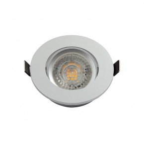 DK3020-CM Встраиваемый светильник, IP 20, 10 Вт, GU5.3, LED, серый, пластик в Режи - rezh.ok-mebel.com | фото 2