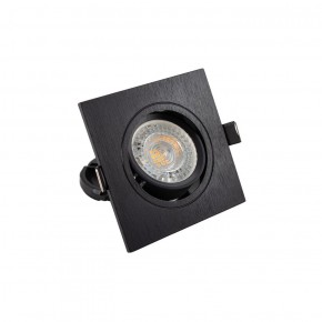 DK3021-BK Встраиваемый светильник, IP 20, 10 Вт, GU5.3, LED, черный, пластик в Режи - rezh.ok-mebel.com | фото 2