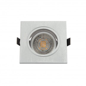 DK3021-CM Встраиваемый светильник, IP 20, 10 Вт, GU5.3, LED, серый, пластик в Режи - rezh.ok-mebel.com | фото 4