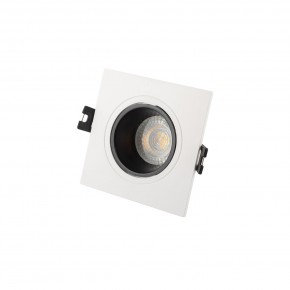 DK3021-WB Встраиваемый светильник, IP 20, 10 Вт, GU5.3, LED, белый/черный, пластик в Режи - rezh.ok-mebel.com | фото 3