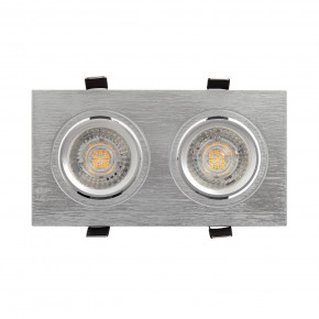DK3022-CM Встраиваемый светильник, IP 20, 10 Вт, GU5.3, LED, серый, пластик в Режи - rezh.ok-mebel.com | фото