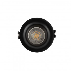 DK3024-BK Встраиваемый светильник, IP 20, 10 Вт, GU5.3, LED, черный, пластик в Режи - rezh.ok-mebel.com | фото 2