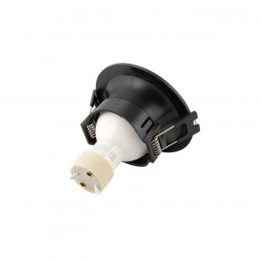 DK3024-BK Встраиваемый светильник, IP 20, 10 Вт, GU5.3, LED, черный, пластик в Режи - rezh.ok-mebel.com | фото 4
