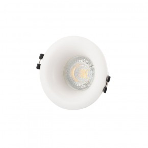 DK3024-WH Встраиваемый светильник, IP 20, 10 Вт, GU5.3, LED, белый, пластик в Режи - rezh.ok-mebel.com | фото