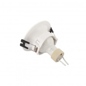 DK3024-WH Встраиваемый светильник, IP 20, 10 Вт, GU5.3, LED, белый, пластик в Режи - rezh.ok-mebel.com | фото 3