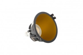 DK3026-BG Встраиваемый светильник, IP 20, 10 Вт, GU5.3, LED, черный/золотой, пластик в Режи - rezh.ok-mebel.com | фото 5