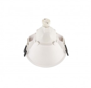 DK3026-WB Встраиваемый светильник, IP 20, 10 Вт, GU5.3, LED, белый/черный, пластик в Режи - rezh.ok-mebel.com | фото 5