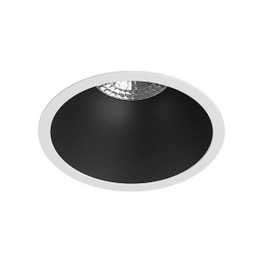 DK3026-WB Встраиваемый светильник, IP 20, 10 Вт, GU5.3, LED, белый/черный, пластик в Режи - rezh.ok-mebel.com | фото