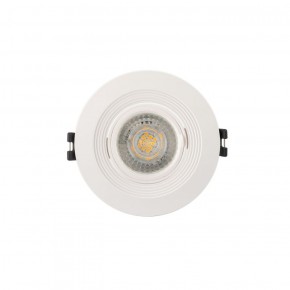 DK3029-WH Встраиваемый светильник, IP 20, 10 Вт, GU5.3, LED, белый, пластик в Режи - rezh.ok-mebel.com | фото