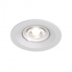 DK3029-WH Встраиваемый светильник, IP 20, 10 Вт, GU5.3, LED, белый, пластик в Режи - rezh.ok-mebel.com | фото 7