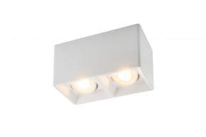 DK3035-WH Светильник накладной IP 20, 10 Вт, GU5.3, LED, белый, пластик в Режи - rezh.ok-mebel.com | фото