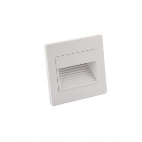 DK3050-WH Светильник встраиваемый в стену, IP 20, LED 3000, 1 Вт, белый, пластик в Режи - rezh.ok-mebel.com | фото 2