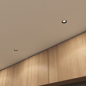 DK3055-BK Встраиваемый светильник, IP 20, 10 Вт, GU5.3, LED, черный, пластик в Режи - rezh.ok-mebel.com | фото 4