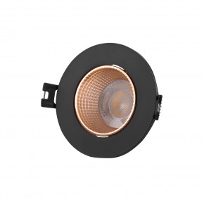 DK3061-BBR Встраиваемый светильник, IP 20, 10 Вт, GU5.3, LED, черный/бронзовый, пластик в Режи - rezh.ok-mebel.com | фото