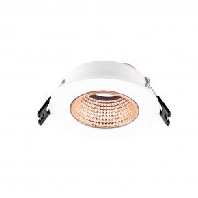 DK3061-WBR Встраиваемый светильник, IP 20, 10 Вт, GU5.3, LED, белый/бронзовый, пластик в Режи - rezh.ok-mebel.com | фото 2