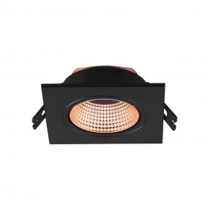DK3071-BBR Встраиваемый светильник, IP 20, 10 Вт, GU5.3, LED, черный/бронзовый, пластик в Режи - rezh.ok-mebel.com | фото 2