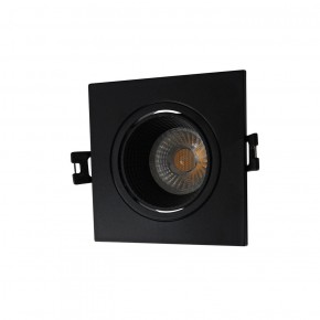 DK3071-BK Встраиваемый светильник, IP 20, 10 Вт, GU5.3, LED, черный/черный, пластик в Режи - rezh.ok-mebel.com | фото
