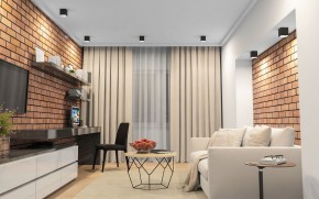 DK3080-BW+BK Светильник накладной IP 20, 10 Вт, GU5.3, LED, черно-белый/черный, пластик в Режи - rezh.ok-mebel.com | фото 2