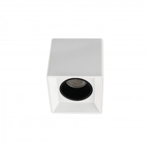 DK3080-WH+BK Светильник накладной IP 20, 10 Вт, GU5.3, LED, белый/черный, пластик в Режи - rezh.ok-mebel.com | фото
