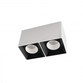 DK3085-WB+WH Светильник накладной IP 20, 10 Вт, GU5.3, LED, бело-черный/белый, пластик в Режи - rezh.ok-mebel.com | фото