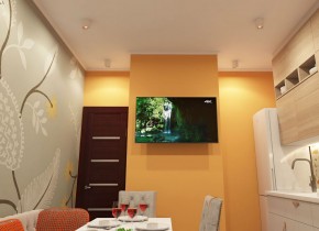 DK3090-WBR Светильник накладной, IP 20, 10 Вт, GU5.3, LED, белый/бронзовый, пластик в Режи - rezh.ok-mebel.com | фото 4