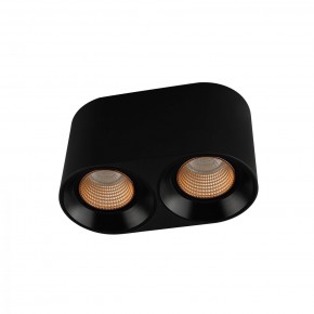 DK3096-BK+BR Светильник накладной IP 20, 10 Вт, GU5.3, LED, черный/бронзовый, пластик в Режи - rezh.ok-mebel.com | фото