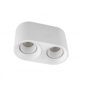 DK3096-WH Светильник накладной IP 20, 10 Вт, GU5.3, LED, белый/белый, пластик в Режи - rezh.ok-mebel.com | фото