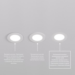 DK3101-WH Встраиваемый влагозащищенный светильник, IP65, до 10 Вт, LED, GU5,3, белый в Режи - rezh.ok-mebel.com | фото 6