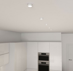 DK3120-WH Встраиваемый светильник, IP20, до 15 Вт, LED, GU5,3, белый, пластик в Режи - rezh.ok-mebel.com | фото 6
