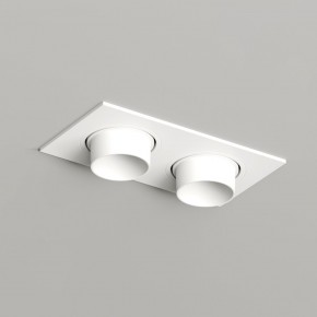 DK3122-WH Встраиваемый светильник, IP20, до 15 Вт, LED, GU5,3, белый, пластик в Режи - rezh.ok-mebel.com | фото 2