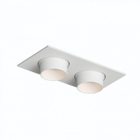 DK3122-WH Встраиваемый светильник, IP20, до 15 Вт, LED, GU5,3, белый, пластик в Режи - rezh.ok-mebel.com | фото 4