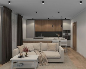 DK4013-BK Светильник накладной IP 20, 5 Вт, LED 4000, черный, алюминий/акрил в Режи - rezh.ok-mebel.com | фото 3