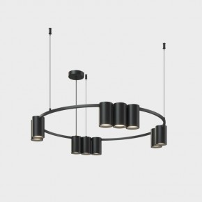 DK4065-BK Подвесной светильник ORBIT, IP20, 10xGU10 LED до 15 Вт, черный матовый, алюминий в Режи - rezh.ok-mebel.com | фото