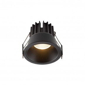 DK4400-BK Встраиваемый светильник, IP 20, 7 Вт, LED 3000, черный, алюминий в Режи - rezh.ok-mebel.com | фото