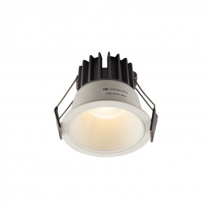 DK4400-WH Встраиваемый светильник, IP 20, 7 Вт, LED 3000, белый, алюминий в Режи - rezh.ok-mebel.com | фото