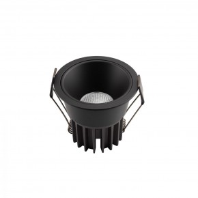 DK4500-BK Встраиваемый светильник, IP 20, 12 Вт, LED 3000, черный, алюминий в Режи - rezh.ok-mebel.com | фото