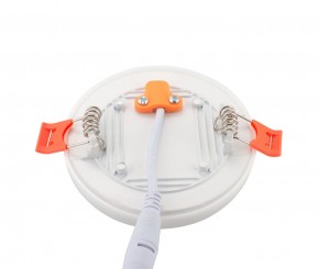 DK4604-WW Встраиваемый светильник, IP 20, 18 Вт, LED 3000, белый, пластик в Режи - rezh.ok-mebel.com | фото 5