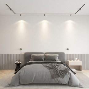 DK5072-DN Бра SHINE WALL со светодиодом, D104*H68, IP20, 3000К, 3W, RA?90, темный никель, алюминий в Режи - rezh.ok-mebel.com | фото 4