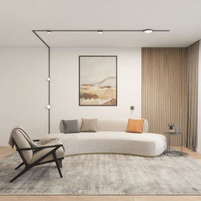 DK5072-DN Бра SHINE WALL со светодиодом, D104*H68, IP20, 3000К, 3W, RA?90, темный никель, алюминий в Режи - rezh.ok-mebel.com | фото 5