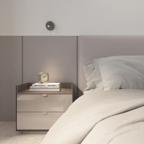 DK5072-DN Бра SHINE WALL со светодиодом, D104*H68, IP20, 3000К, 3W, RA?90, темный никель, алюминий в Режи - rezh.ok-mebel.com | фото 9