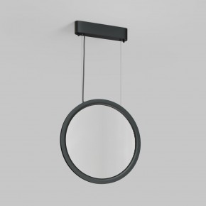 DK6604-BK Подвесной вертикальный светильник Veil со светодиодом H1500 d450 220V 36W 3000-6000K IP20 черный алюминий в Режи - rezh.ok-mebel.com | фото 2