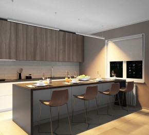 DK9123-WH Линейный светильник 30W 1250mm 3000K, белый в Режи - rezh.ok-mebel.com | фото 4