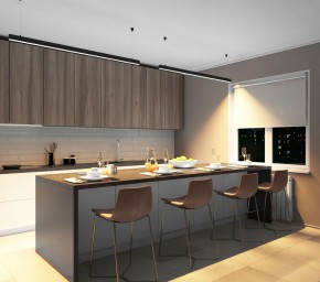 DK9153-BK Линейный светильник 42W 1500mm 3000K, черный в Режи - rezh.ok-mebel.com | фото 7